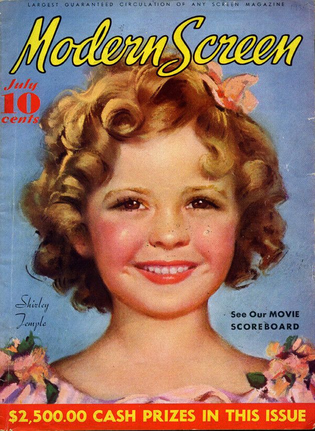 MODERN SCREEN magazine side cover Issue 56 July 1935